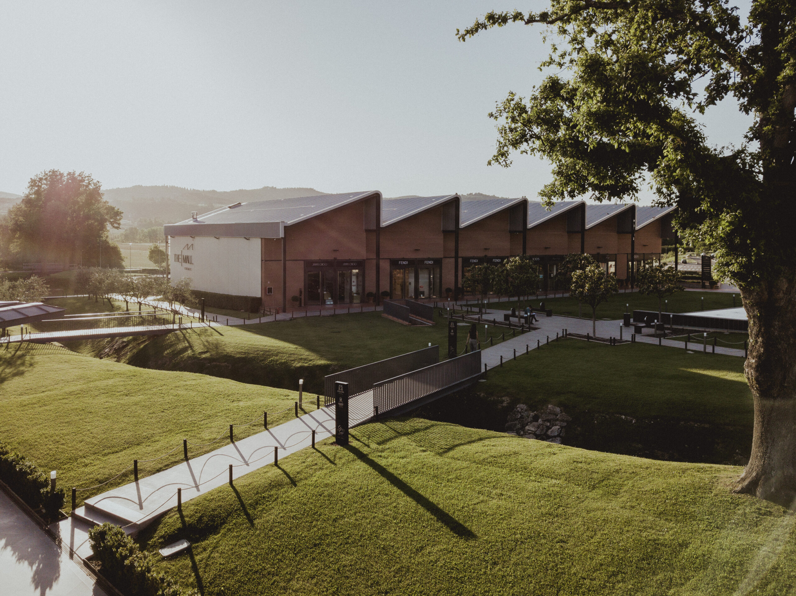 The Mall Firenze luxury outlet in Tuscany